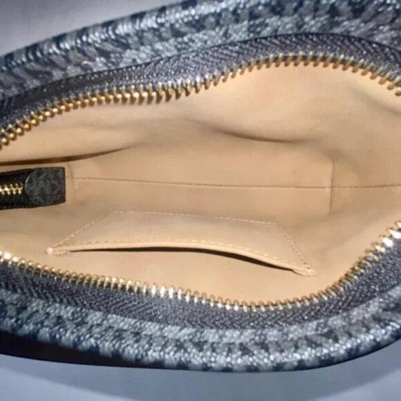 Michael Kors Belt Bag Black & Dark Gray Logo Fanny Pack L/XL NWT - Picture 7 of 13